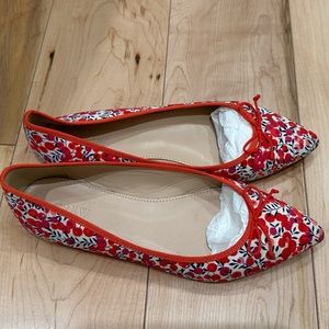 J.Crew Liberty Print Flats, size 6.5